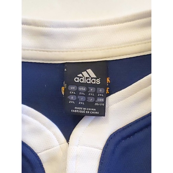 Vtg 2005 ADIDAS Men’s NEW ZEALAND ZURICH S/S FOOTBALL RUGBY JERSEY Size 2XL - Picture 3 of 7